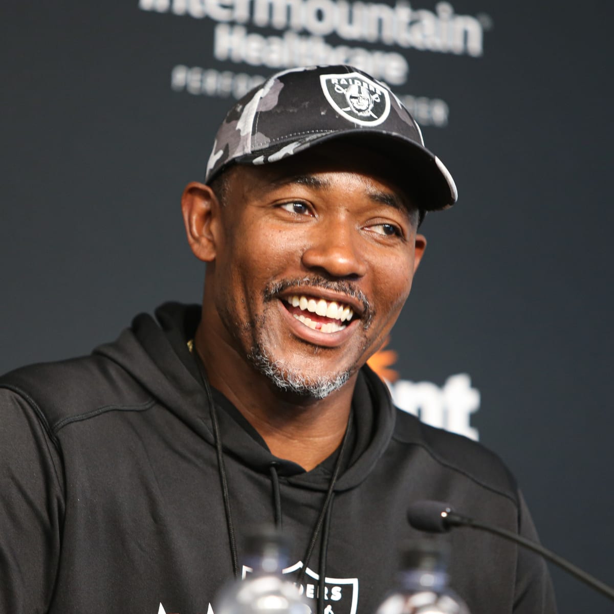 Patrick Graham addresed the media on - Las Vegas Raiders