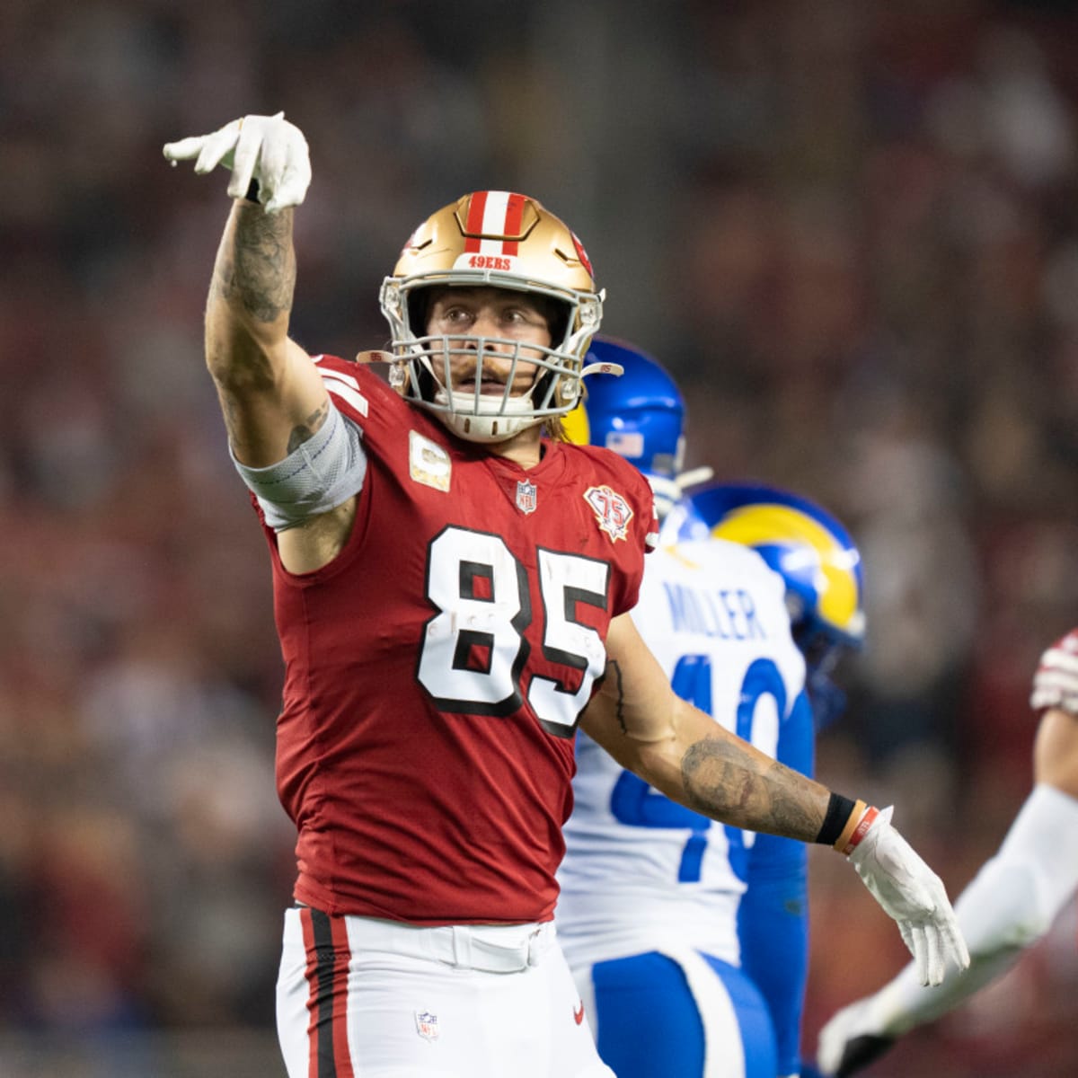 OurSF49ers on X: #49ers George Kittle (groin) and Charvarius Ward (heel)  are officially listed as questionable for the Steelers game, per Kyle  Shanahan Every other player has been cleared to play.   /