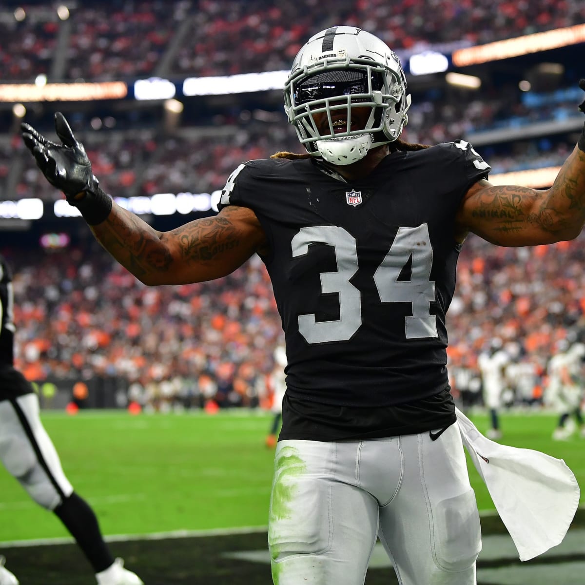 From the Las Vegas Raiders locker room: RB Brandon Bolden - Sports  Illustrated Las Vegas Raiders News, Analysis and More