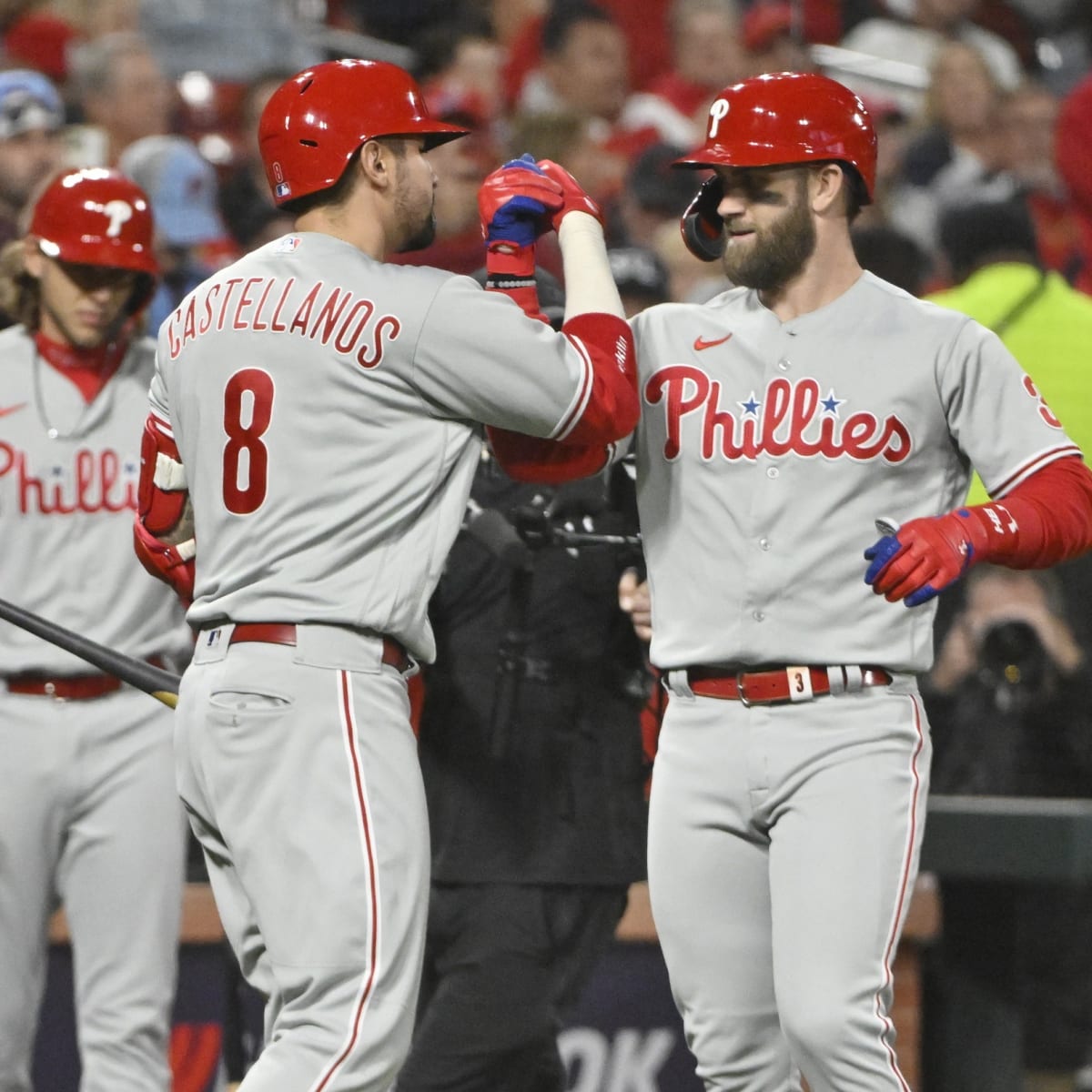 Philadelphia Phillies Bryce Harper homers in the first inning - Gold Medal  Impressions