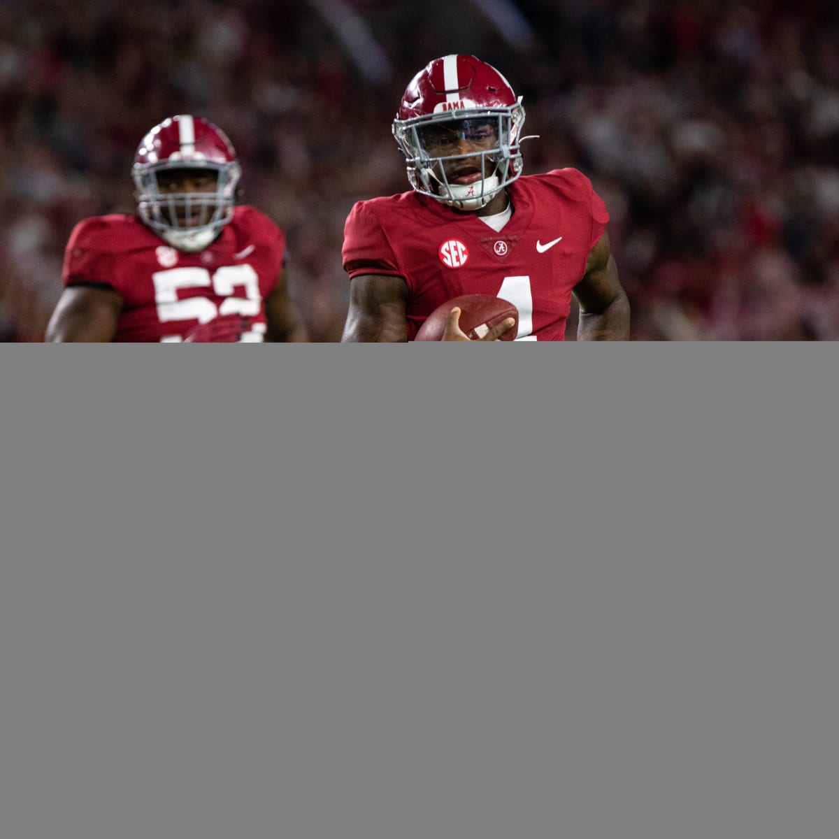 Alabama QB Jalen Milroe goes off against Middle Tennessee State