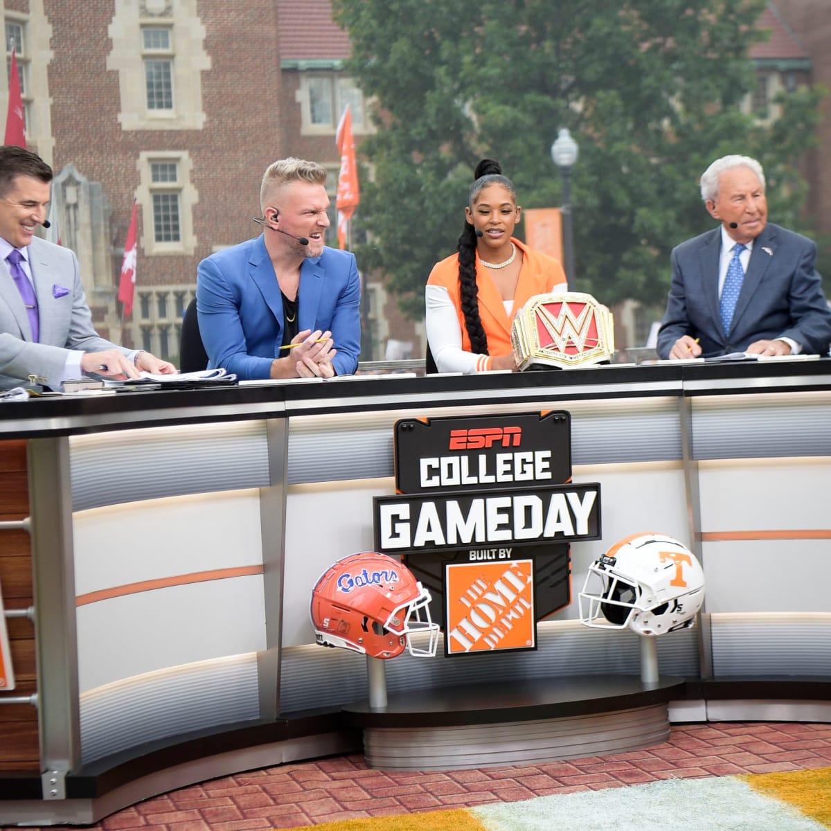 ESPN GameDay Kirk Herbstreit Loves Lane Stadium Virginia Tech