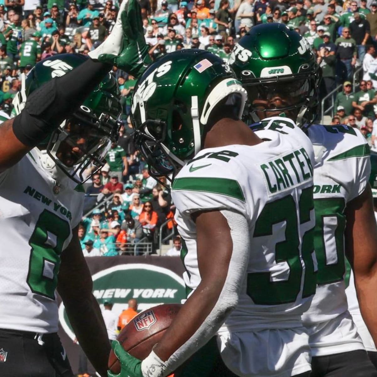 Jets RB battle 2022: Who won the starter role between Breece Hall, Michael  Carter for fantasy football - DraftKings Network