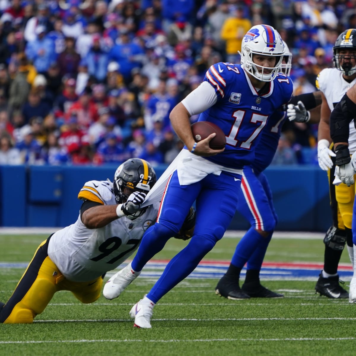 Bills QB Josh Allen's 'Thinker' TD celebration explained