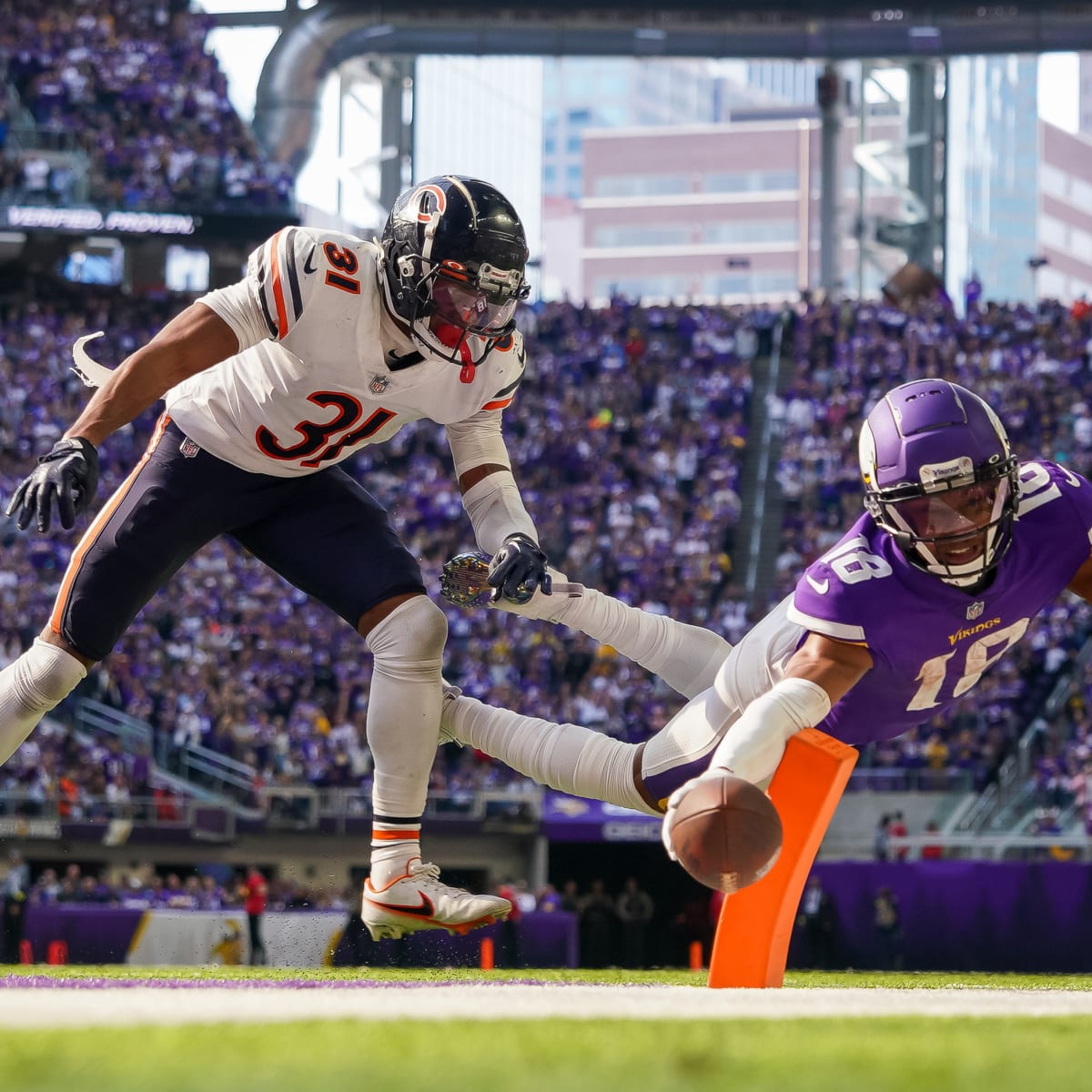 Justin Jefferson sets receiving mark on Vikings' record-breaking