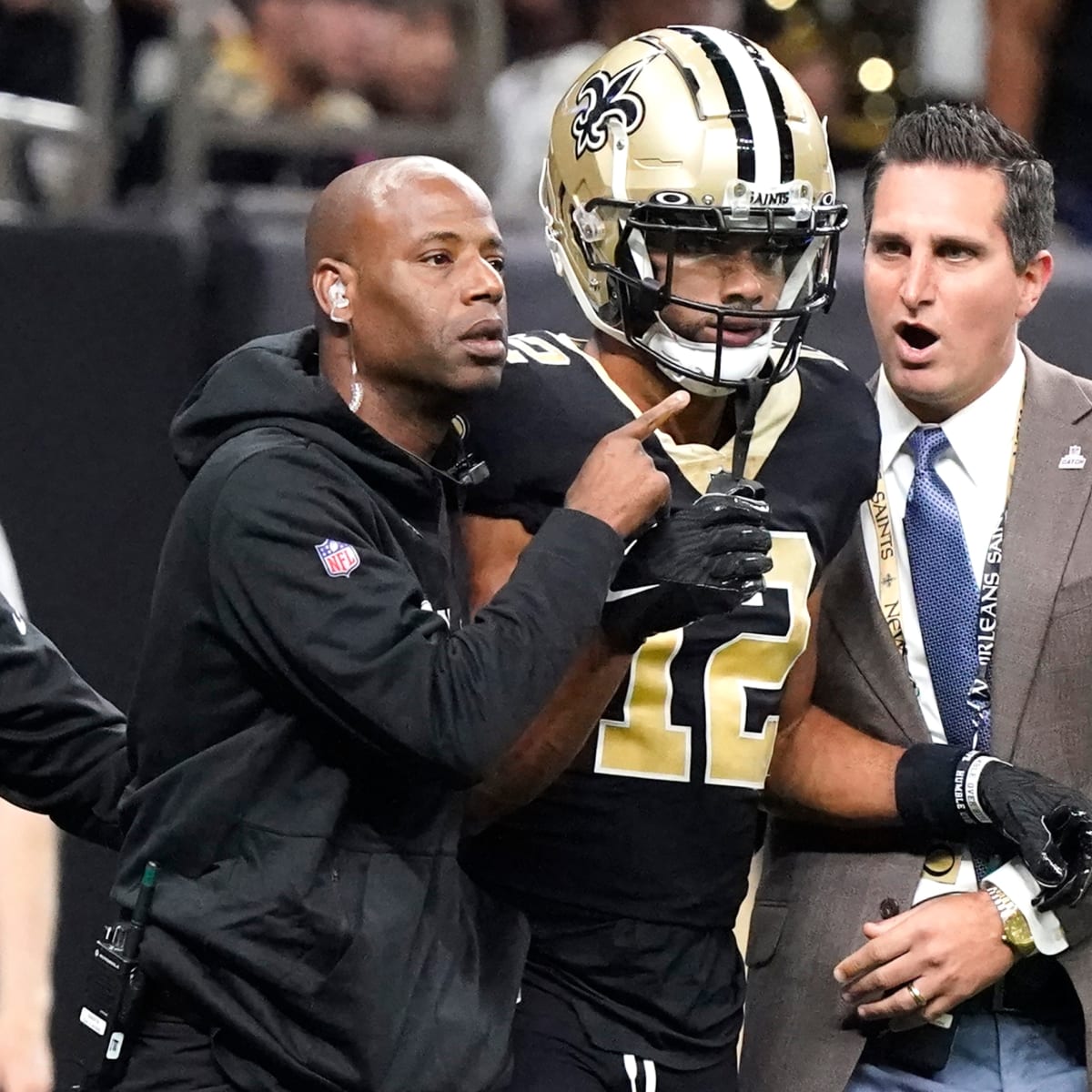 Saints' Chris Olave Ruled Out With Concussion vs. Seahawks - Sports  Illustrated