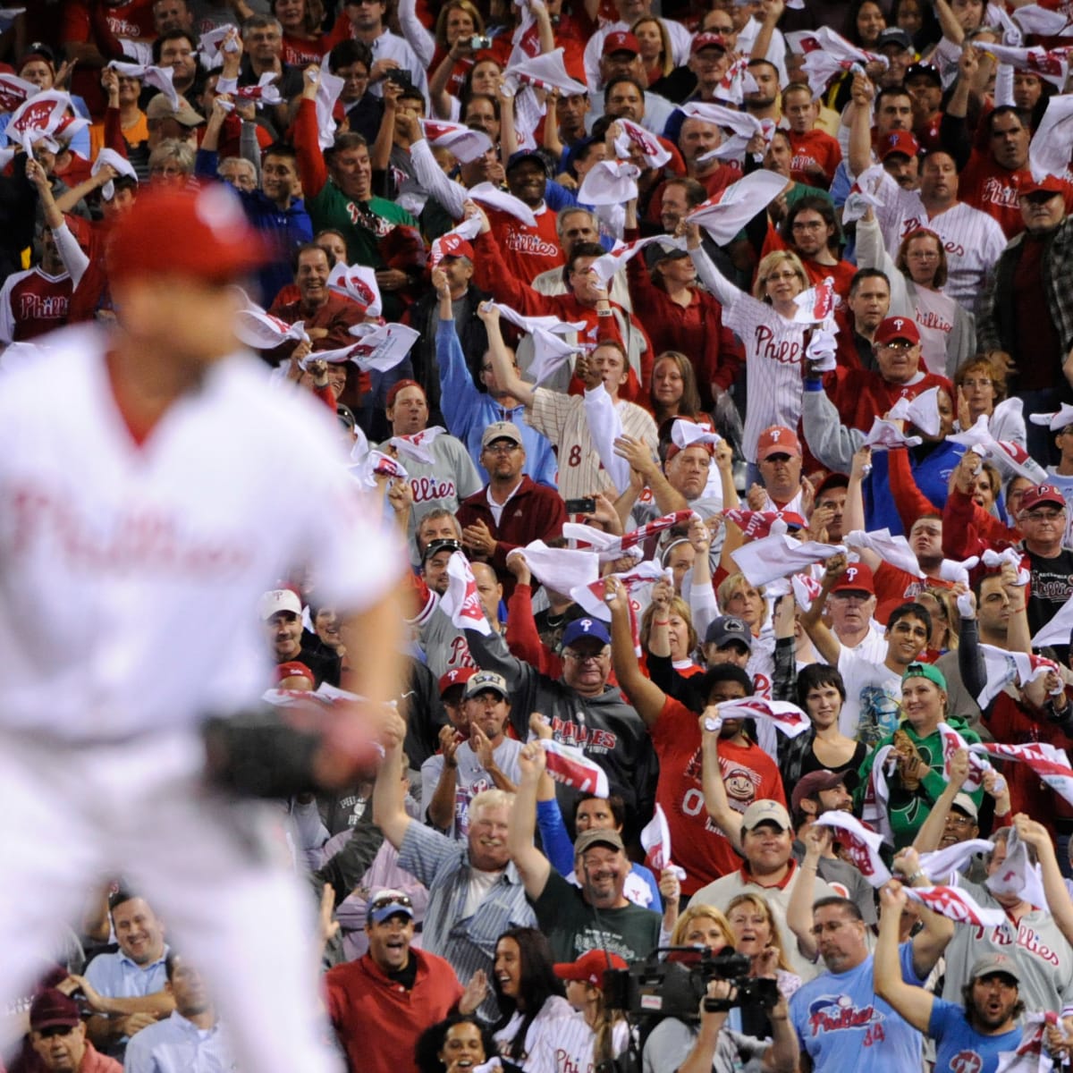 Philadelphia Phillies' Rally Towels Will Have a Different Look at Citizens  Bank Park This MLB Postseason - Sports Illustrated Inside The Phillies