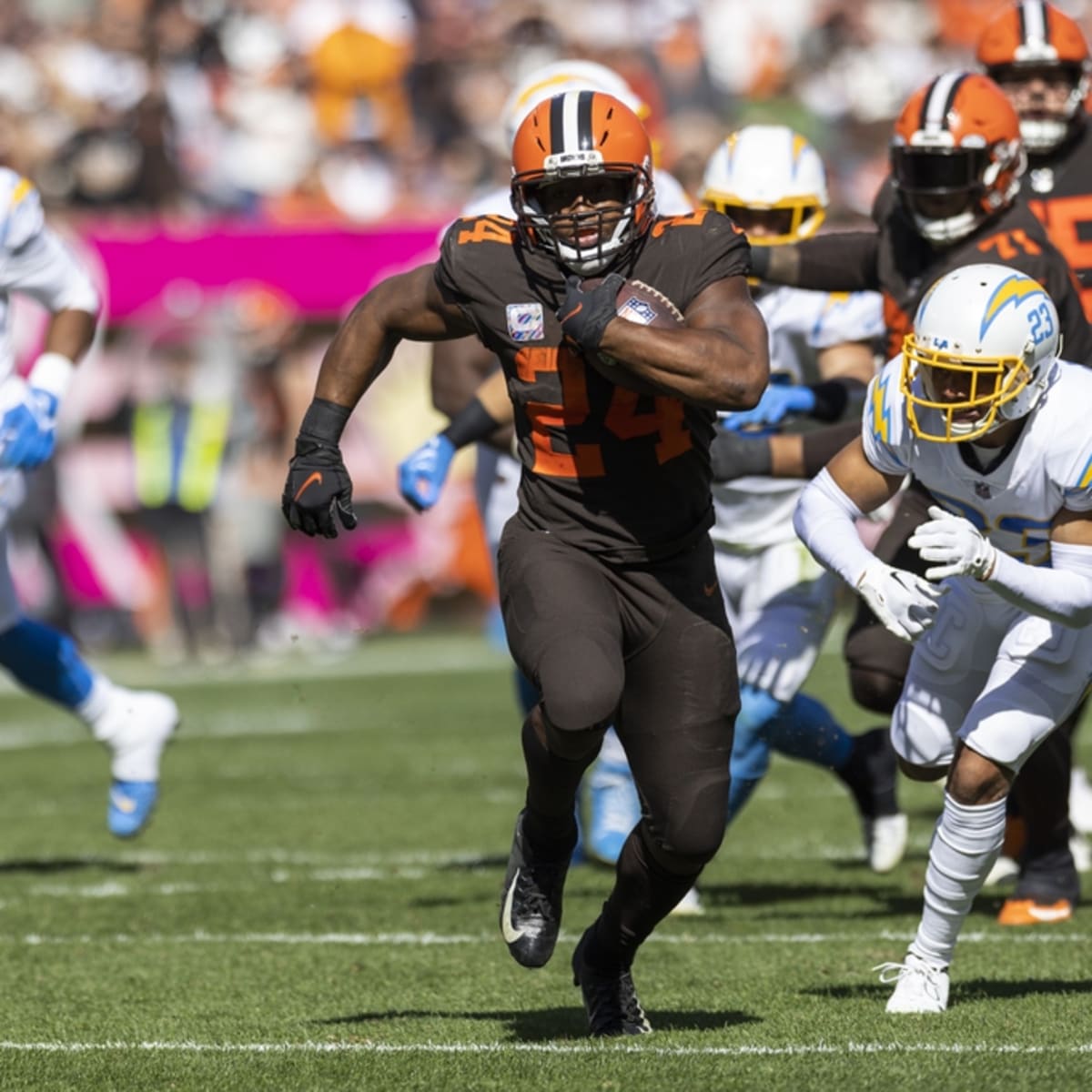 Browns RB Nick Chubb up for FedEx Ground Player of the Week