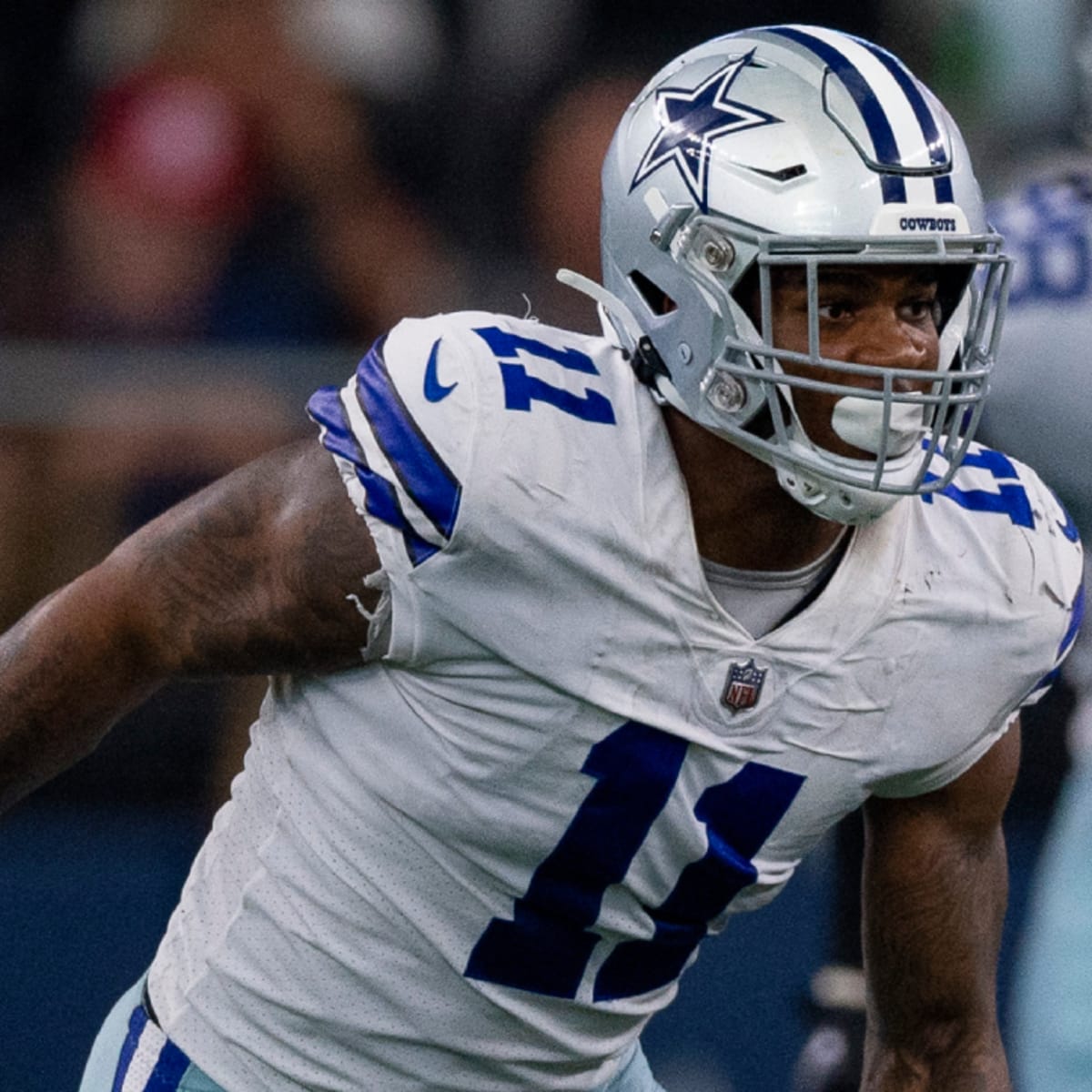 Dallas Cowboys linebacker Micah Parsons (11) during the game against the  Denver Broncos in the first half of an NFL football game Saturday, Aug 13,  2021, in Denver. (AP Photo/Bart Young Stock