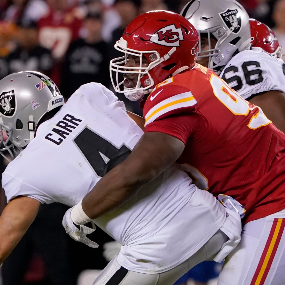 Controversial Roughing the Passer Call in Chiefs-Raiders Game Goes