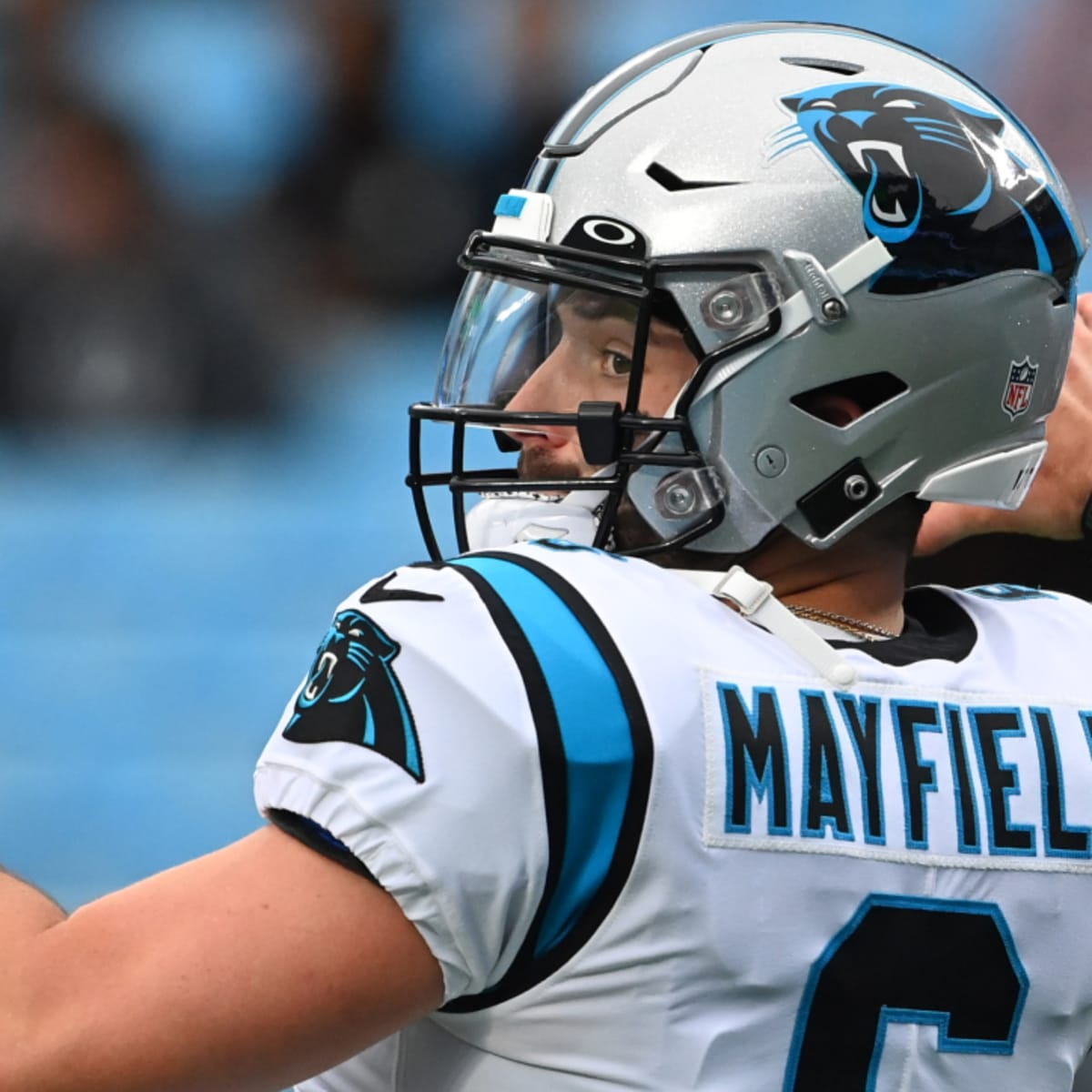 Panthers QB Mayfield to have MRI on injured left ankle