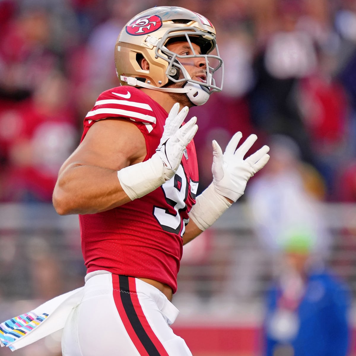 San Francisco 49ers DE Nick Bosa (ACL) expected to be ready for