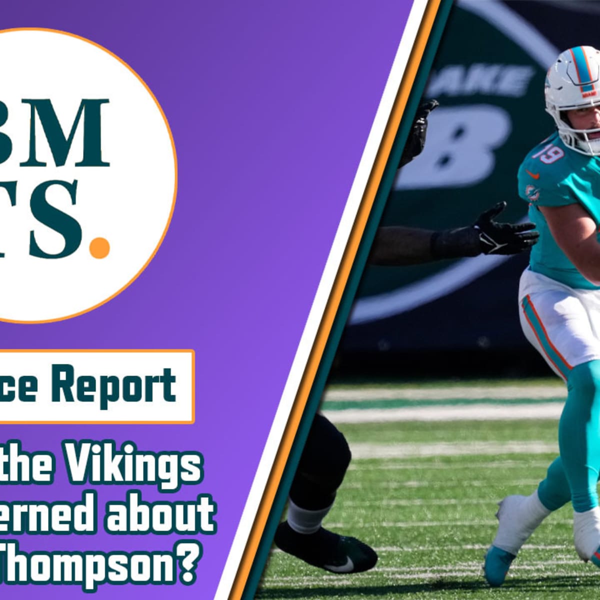 Dolphins to start Skylar Thompson at quarterback against Vikings