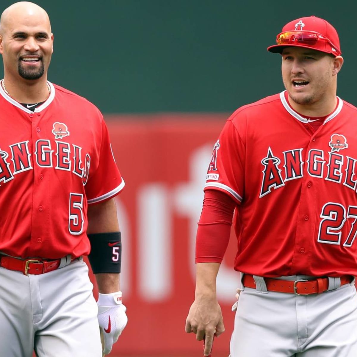 Mike Trout Shares Message for Albert Pujols After Final MLB Game