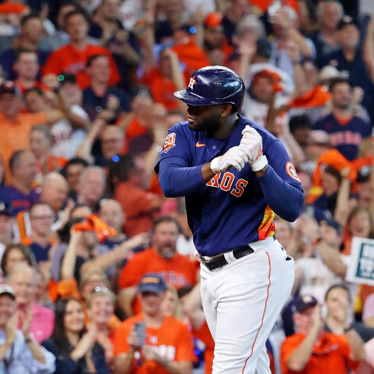 Yordan Alvarez's batting cage session won Astros the World Series - Sports  Illustrated