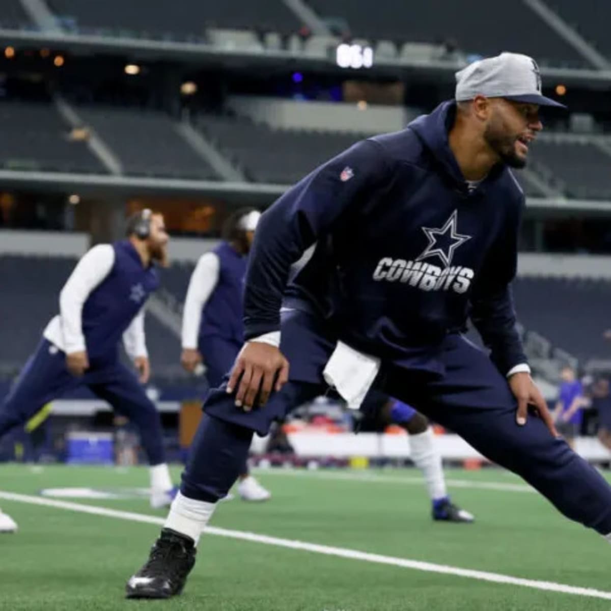 Back on the practice field, Cowboys QB Dak Prescott reaches another  milestone in his tedious return from injury