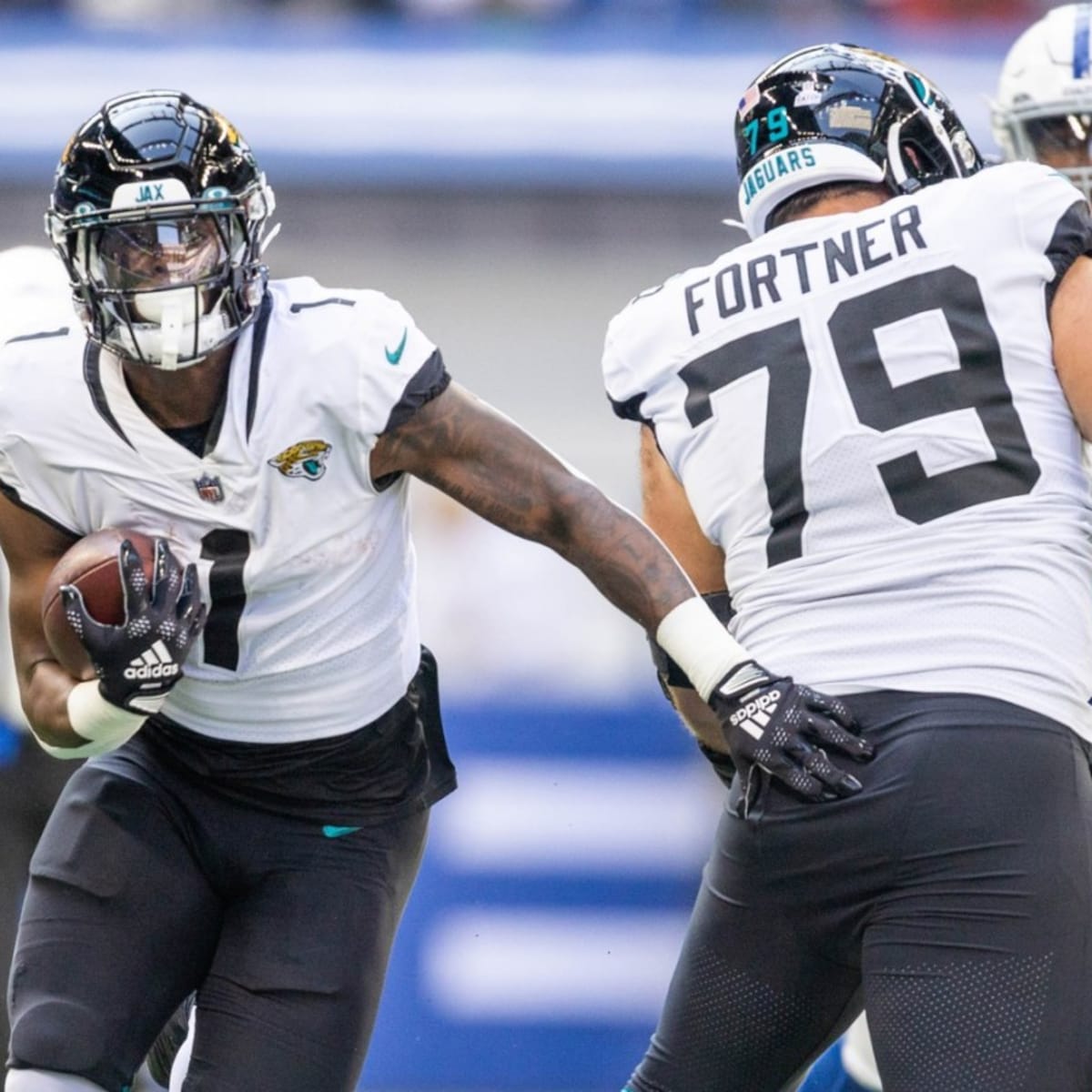 Chris Claybrooks of the Jacksonville Jaguars displays his teeth