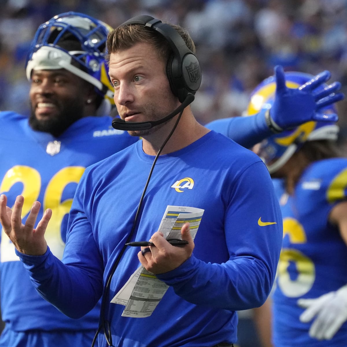 Sean McVay worries will be 'total tool' on 'Hard Knocks' - Turf Show Times