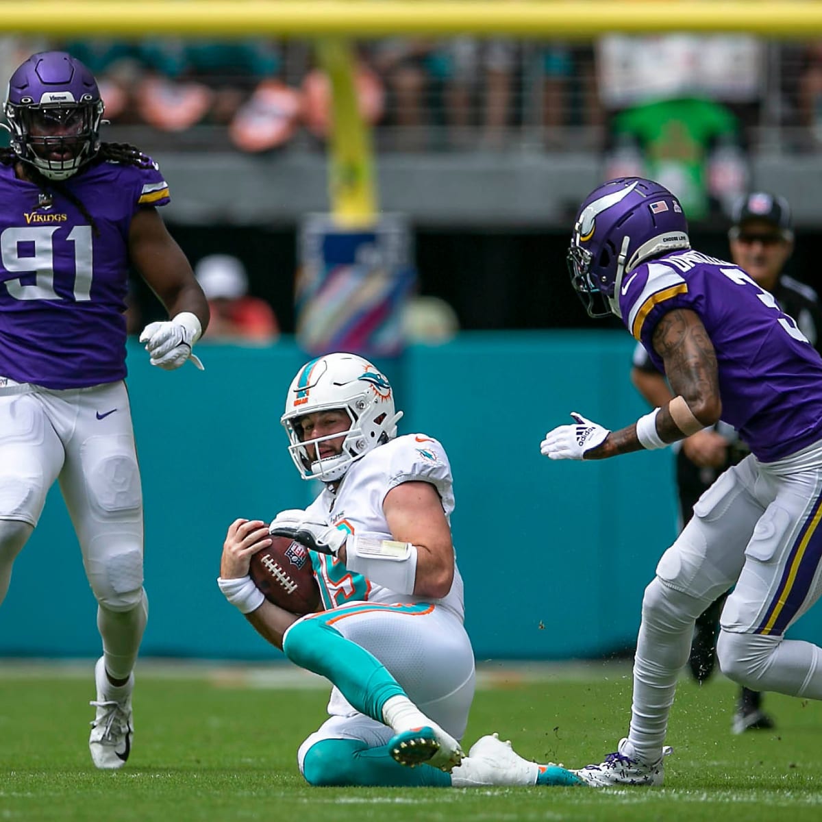 Vikings G Oli Udoh: third most penalties in NFL