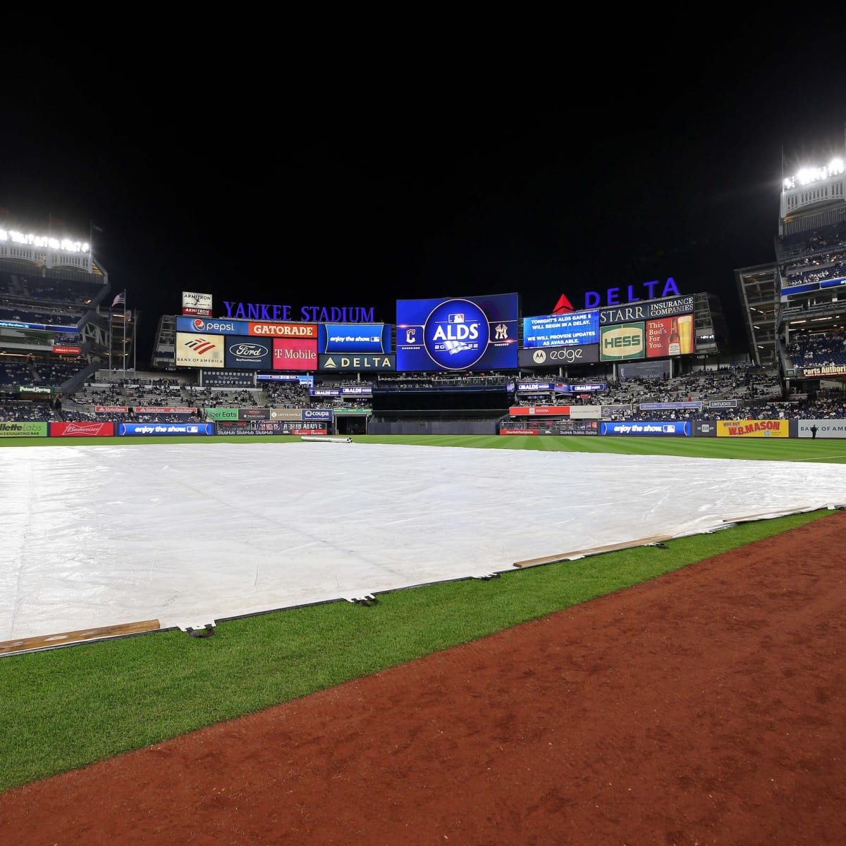 ALDS: Yankees-Guardians Game 2 Is Delayed Until Friday - The New York Times