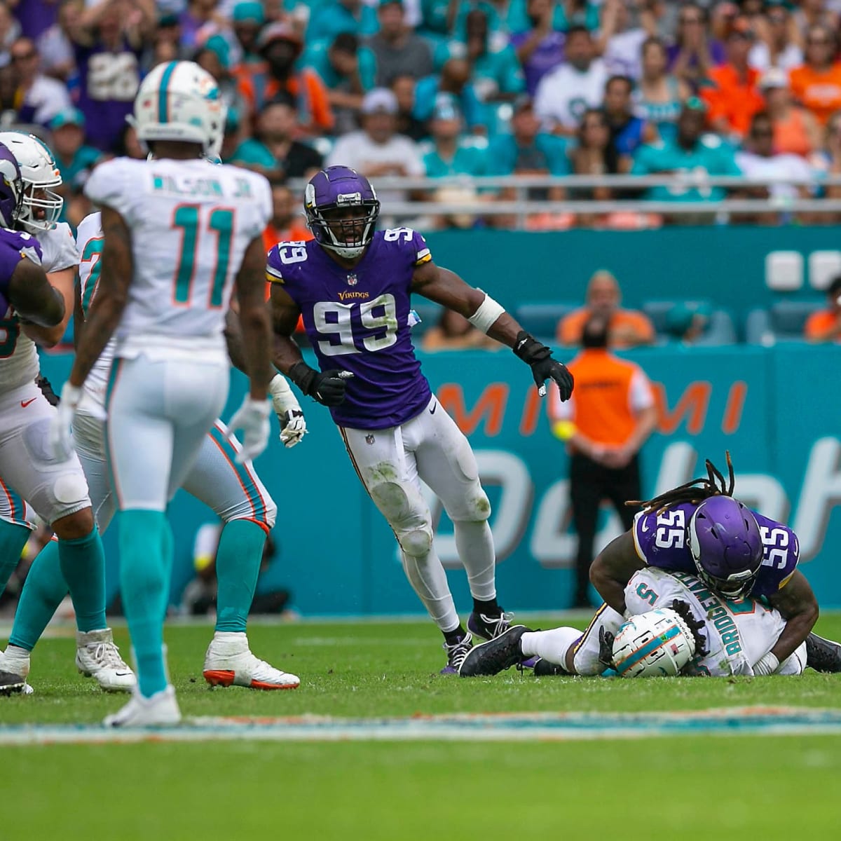 Should the NFL have checked on Greg Little during Vikings-Dolphins game? -  Sports Illustrated Minnesota Sports, News, Analysis, and More