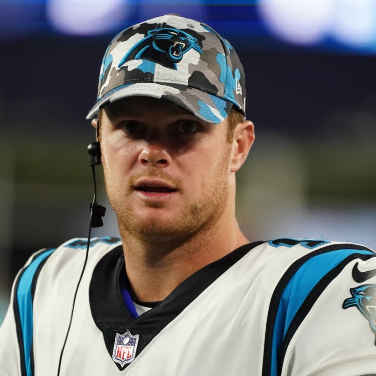 Sam Darnold Carolina Panthers Majestic Threads Player Name