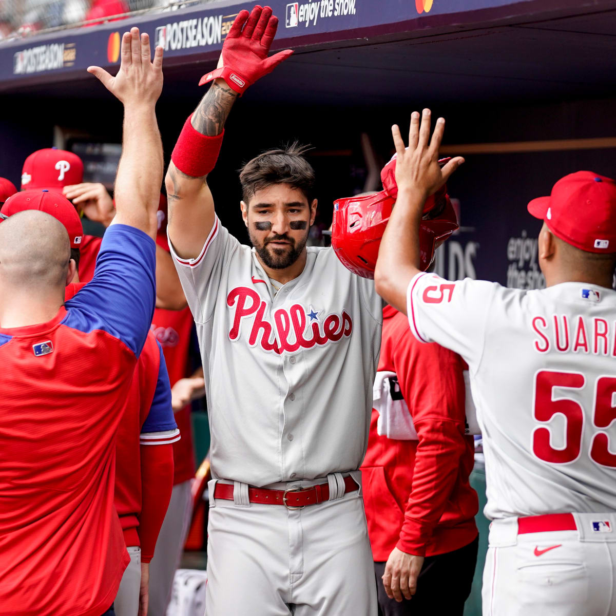 Nick Castellanos Dropped the Most Casual F-Bomb After Phillies Clinched  NLCS Berth - Sports Illustrated