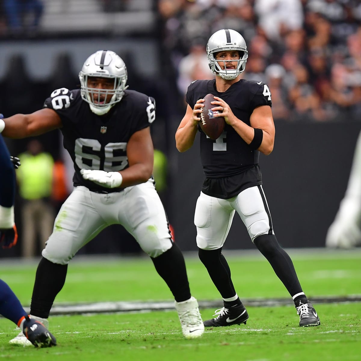 Las Vegas Raiders wide receiver Hunter Renfrow (13) warms up before an NFL  football game against the Houston Texans, Sunday, Oct. 23, 2022, in Las  Vegas. (AP Photo/John Locher Stock Photo - Alamy