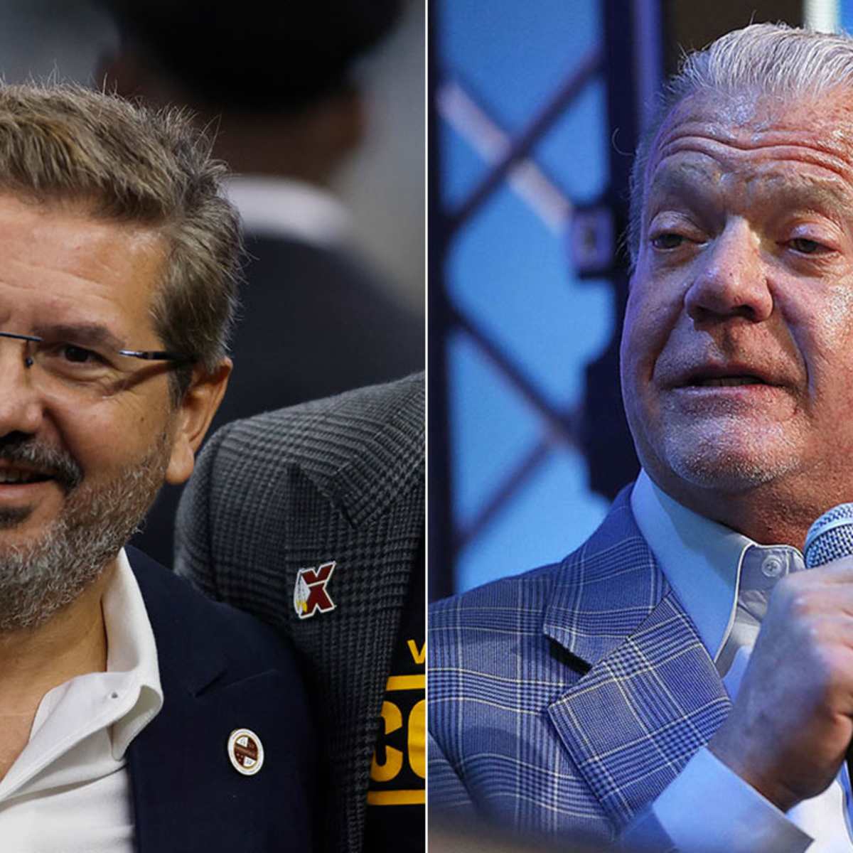 Colts' Jim Irsay, Cowboys' Jerry Jones Address Commanders Sale