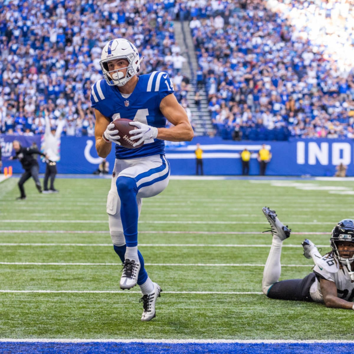 Ryan, Pierce hook up in final minute, Colts beat Jags 34-27