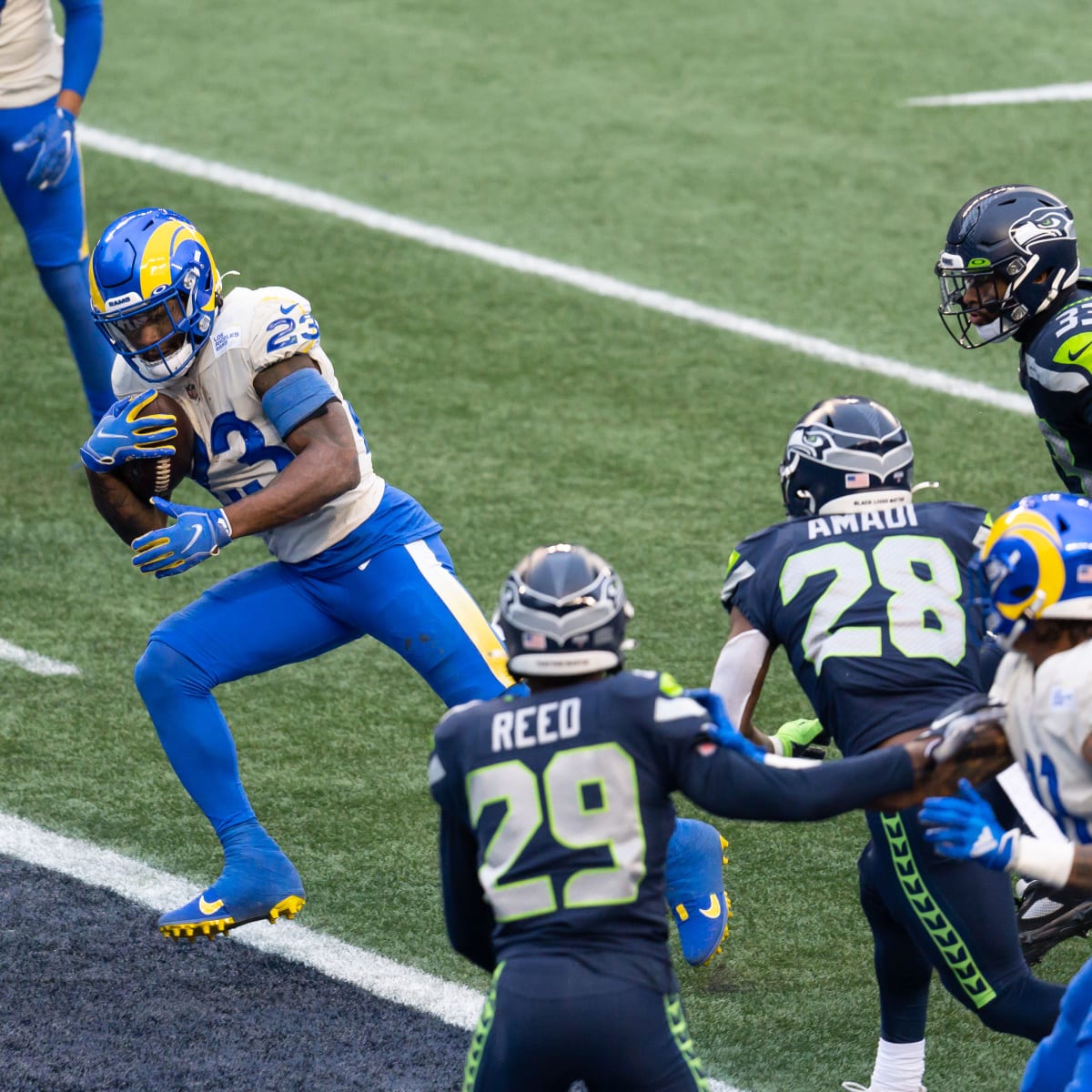 Cam Akers TD gives Rams 24-13 fourth-quarter lead over Seahawks - NBC Sports