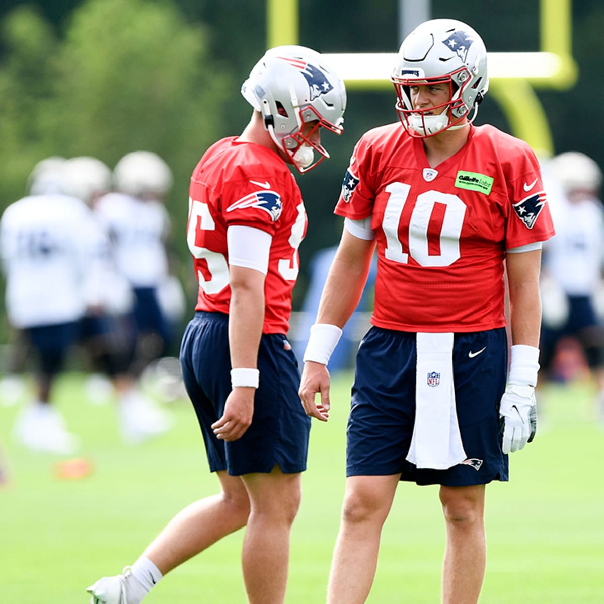 Patriots QB Mac Jones (ankle) limited at practice; rookie Bailey Zappe in  line to start vs. Lions?