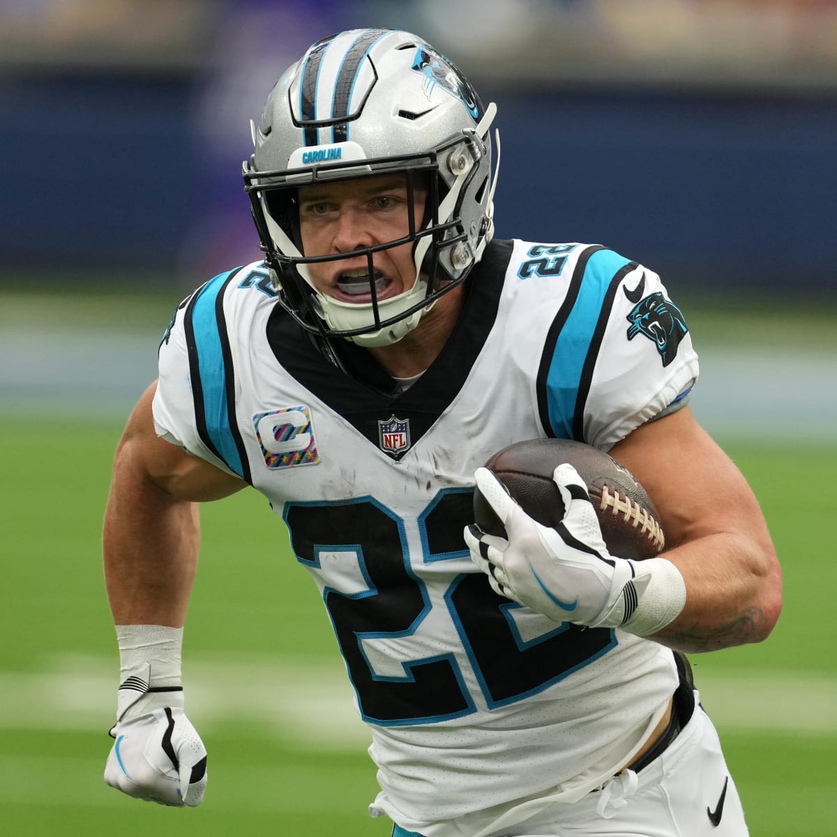 Christian McCaffrey Scarlet San Francisco 49ers Mainliner Player