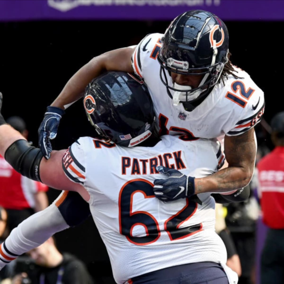 Chicago Bears' Lucas Patrick returns to snapping footballs at