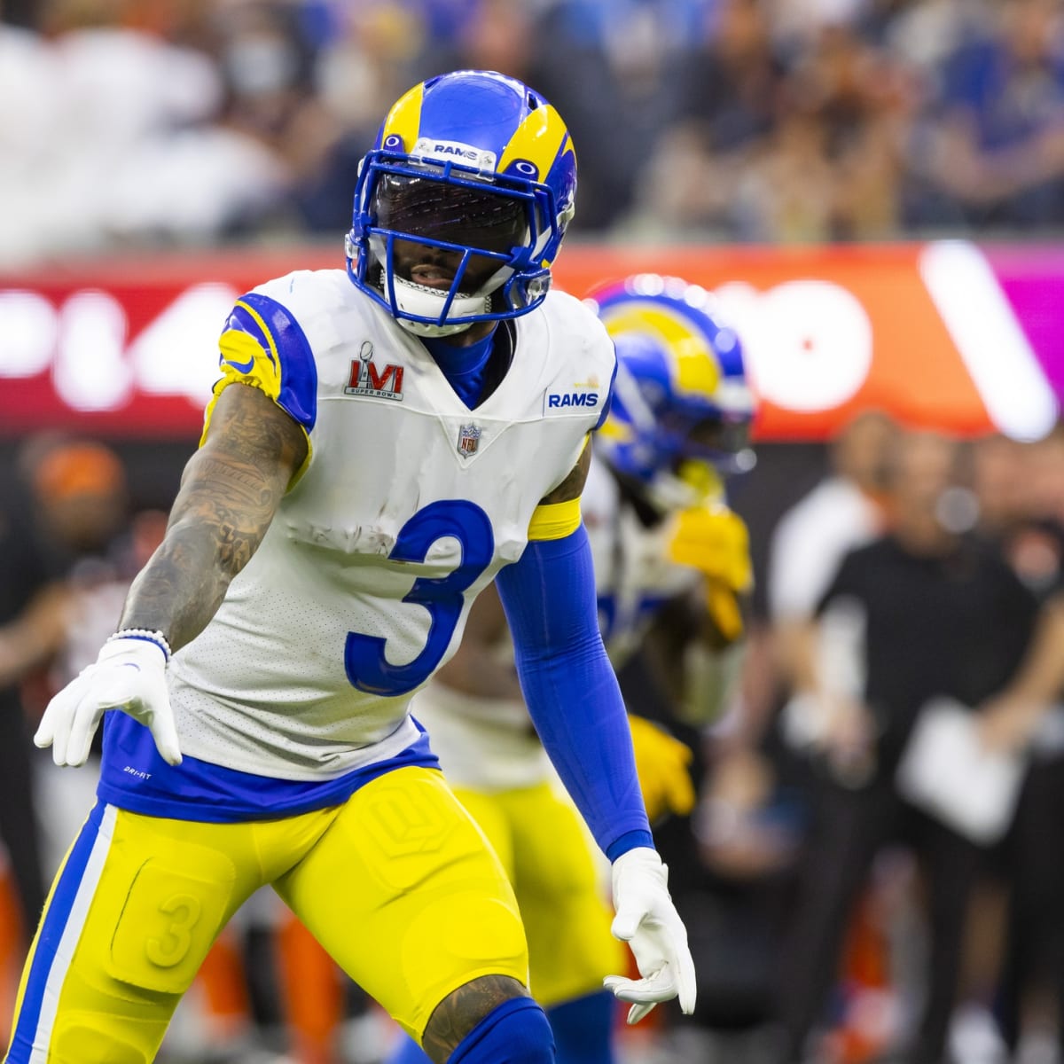 Super Bowl 2022: Rams' Odell Beckham Jr. flashes 'the most