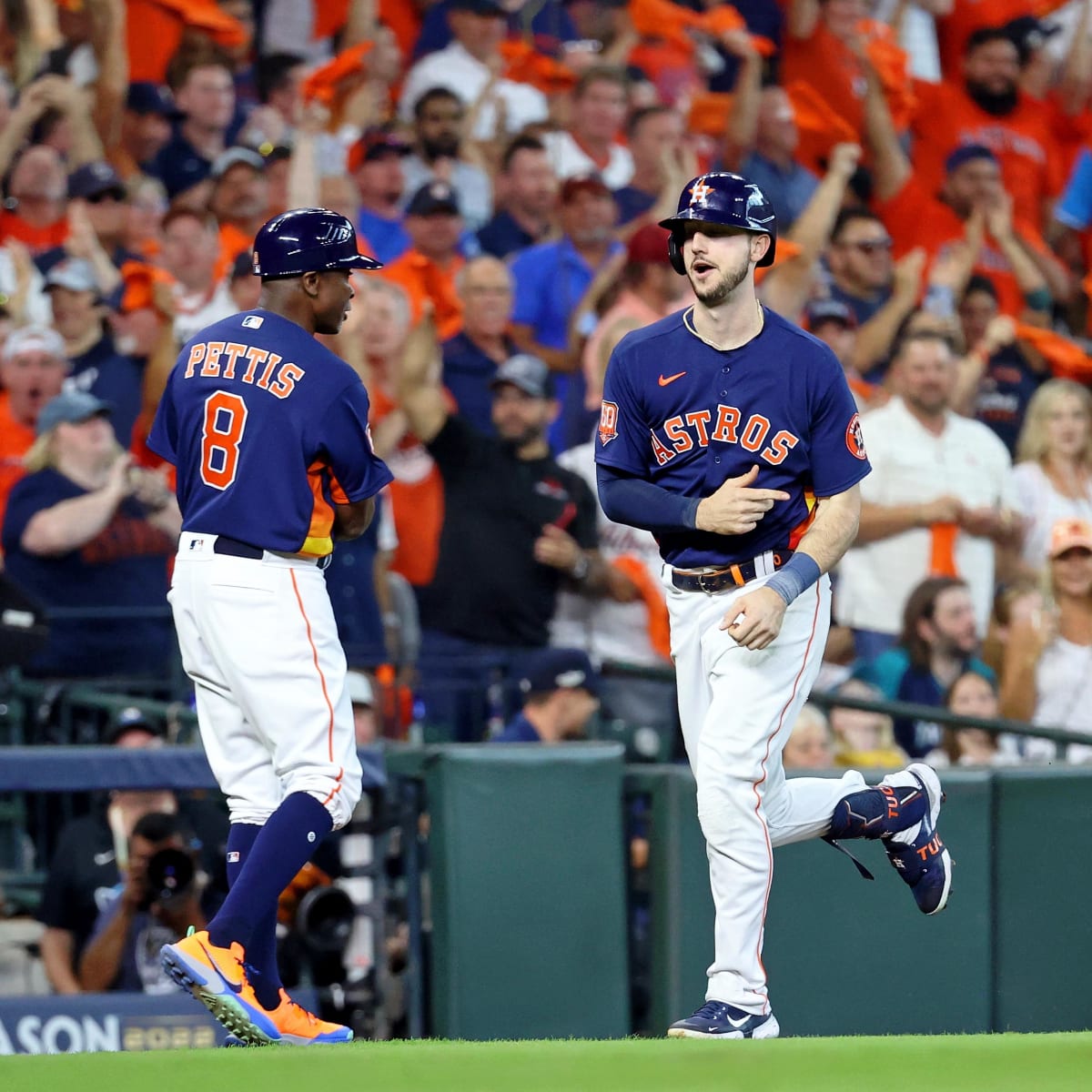 Houston Astros Third Base Coach Gary Editorial Stock Photo - Stock