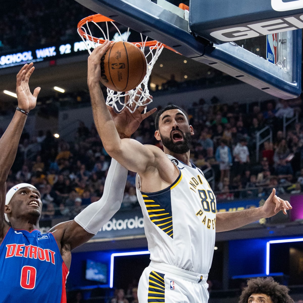 Pacers beat Pistons behind Jalen Smith's big game