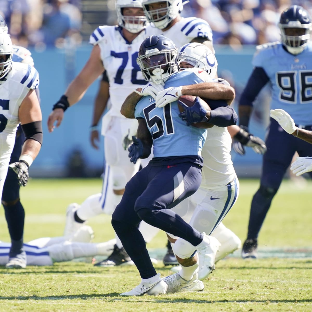 David Long's interception at goal line seals Tennessee Titans win