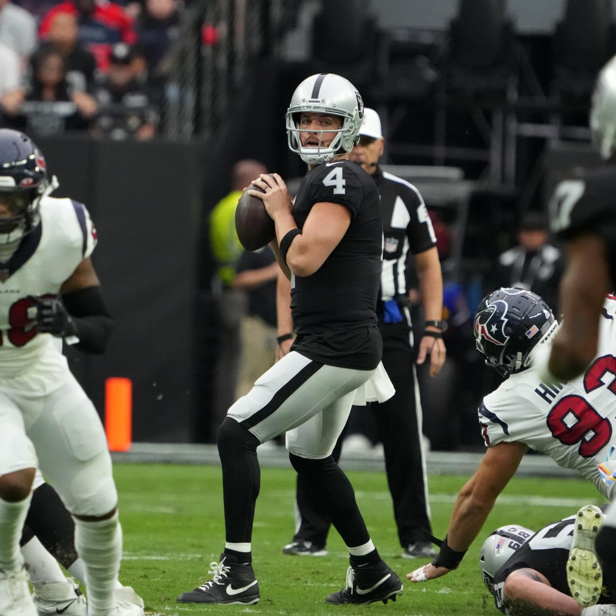 Josh Jacobs shreds Texans defense with 143 yards and 3 TD to give Raiders  their second win