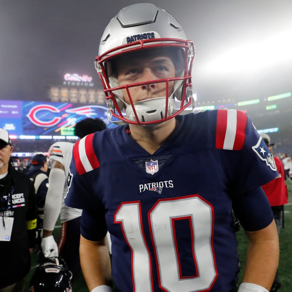 Here's what Patriots QB Mac Jones had to say about being benched