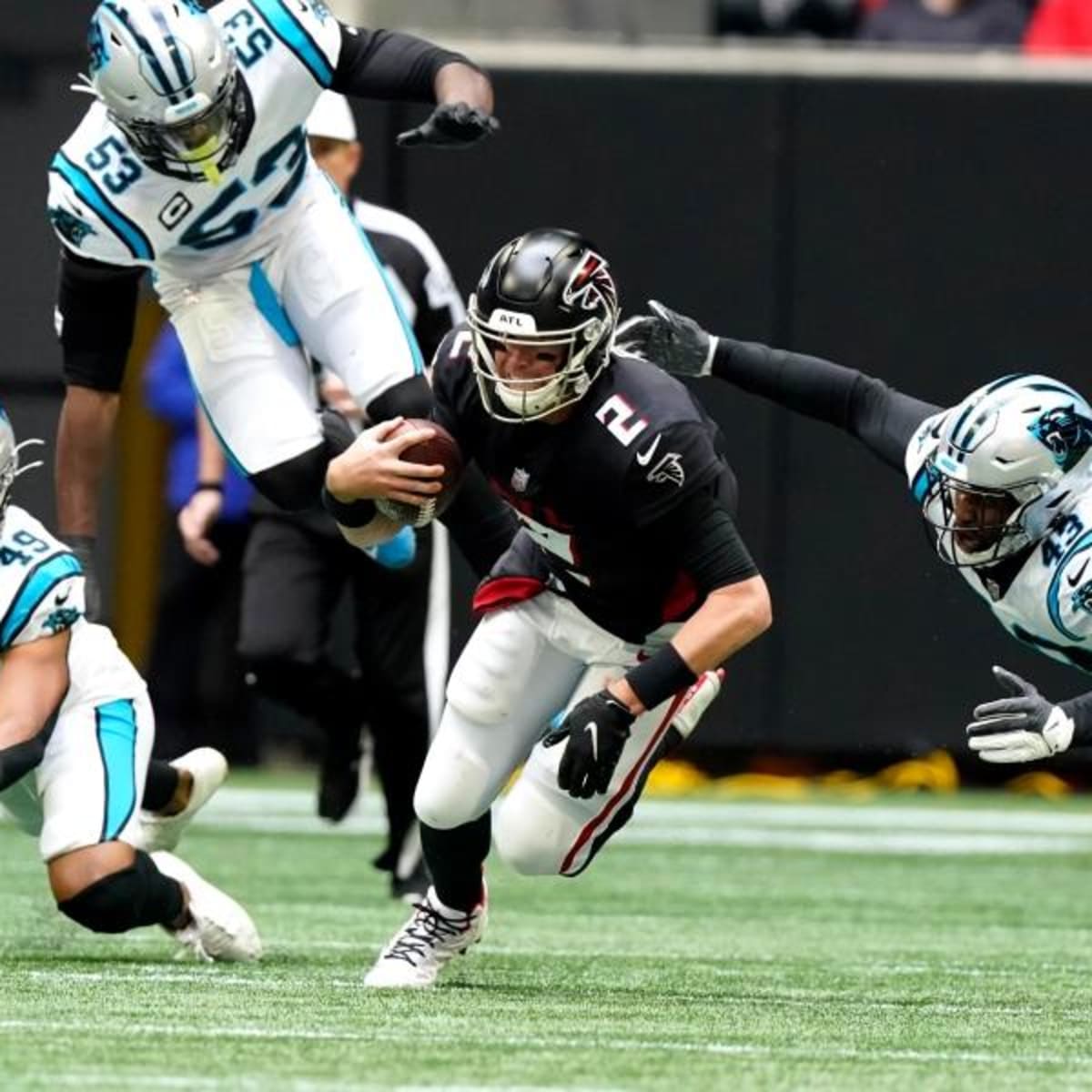 Atlanta Falcons Face Off Divisional Opponent Carolina Panthers for