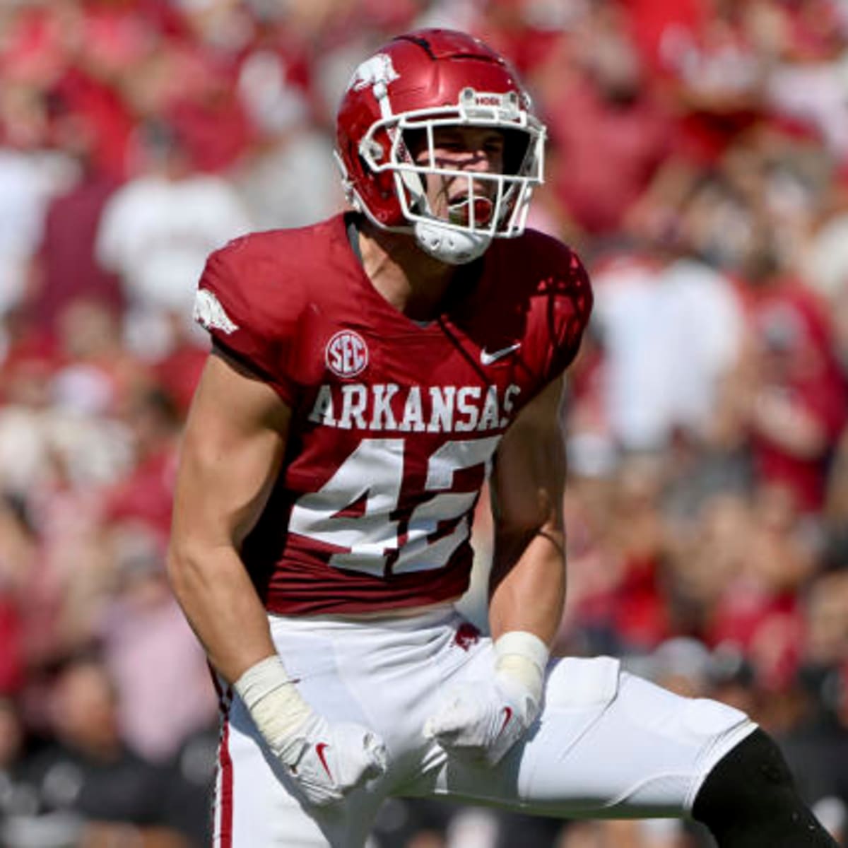 2023 NFL Draft Scouting the Nation: A Razorbacks LB on a Meteoric