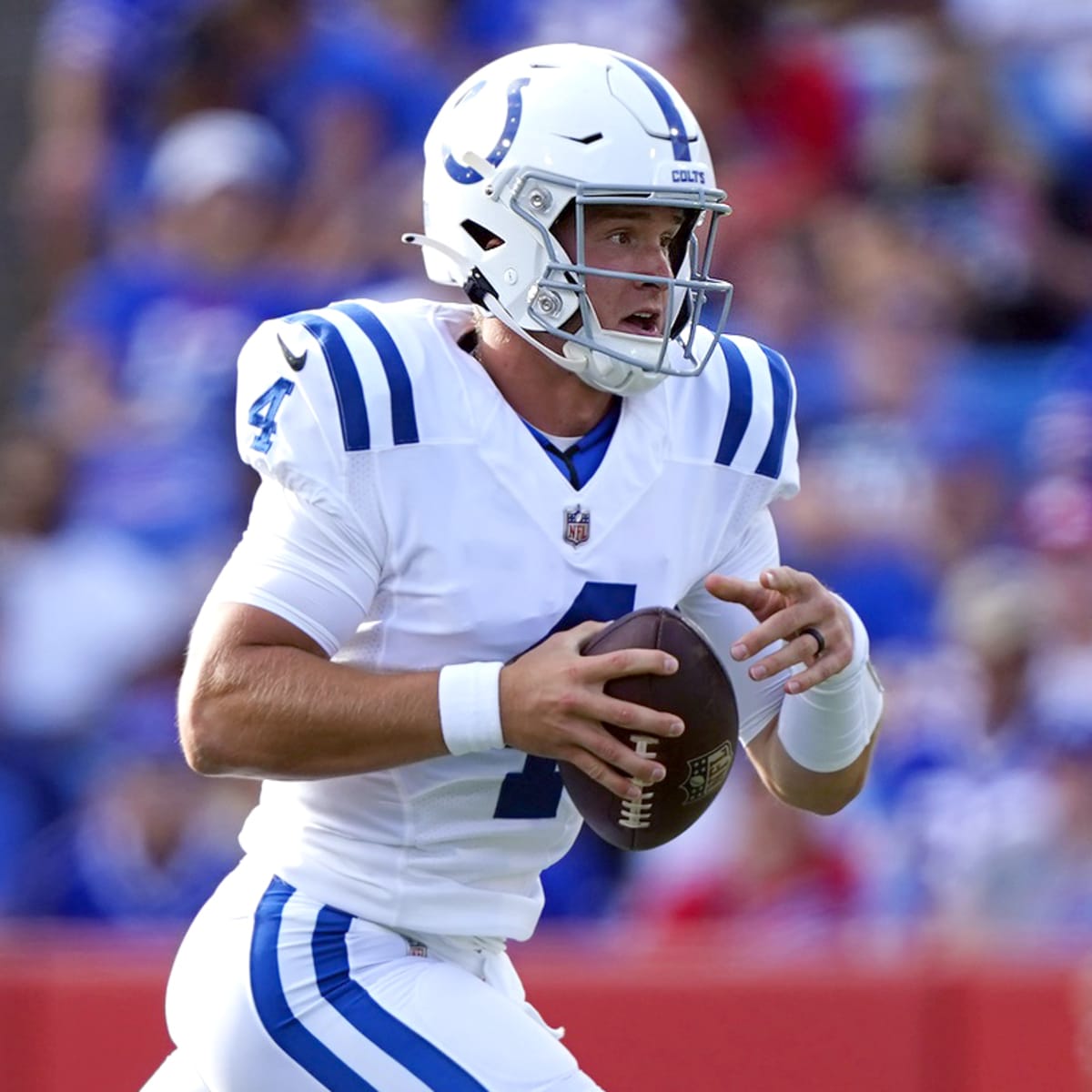 Sam Ehlinger Autographed Indianapolis Colts Touchdown 16x20 Photo