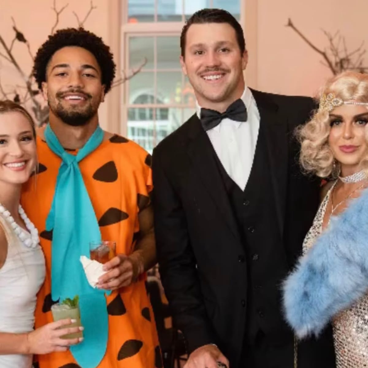 Buffalo Bills celebrated Halloween with a costume party at Jerry