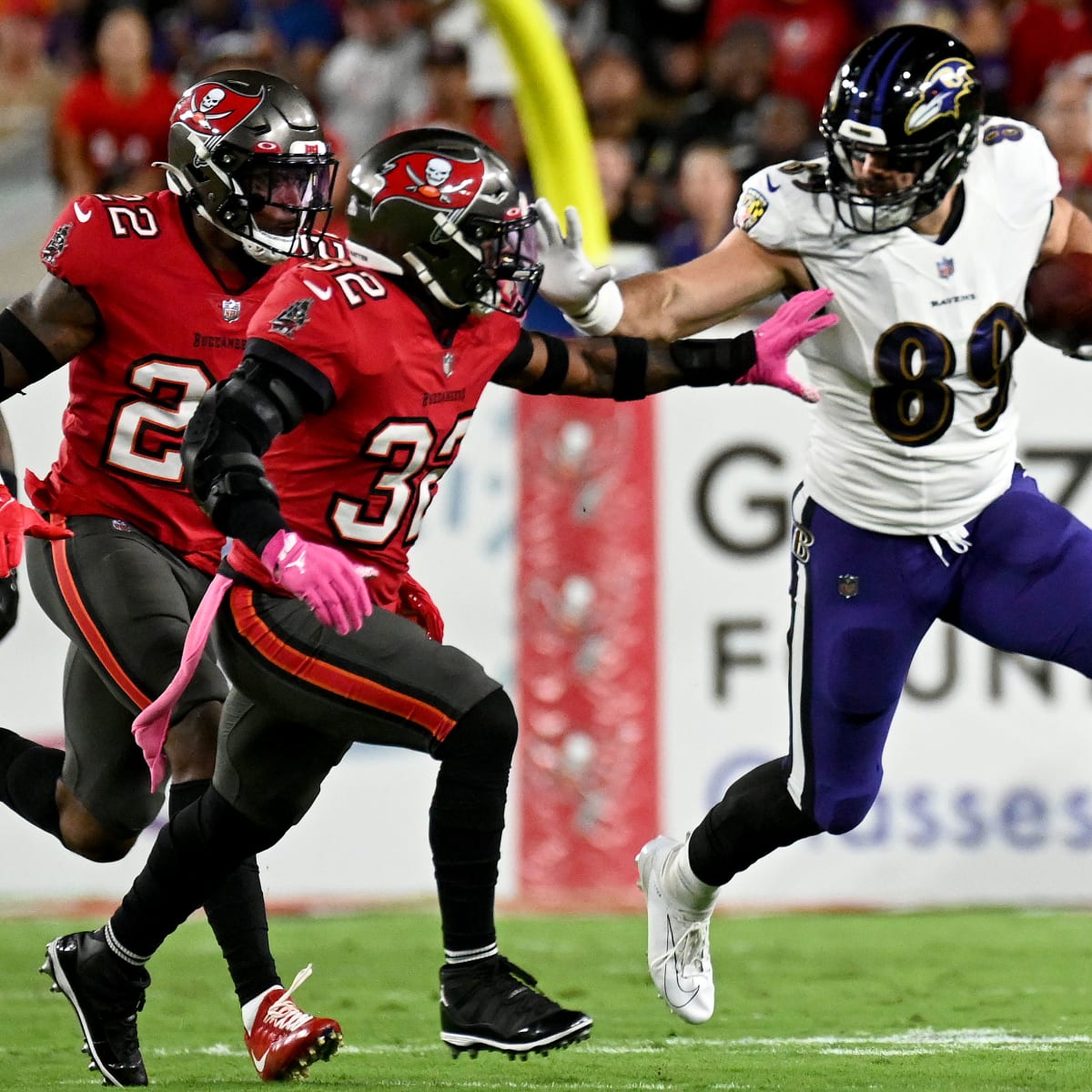 NFL Week 8 Analysis: Baltimore Ravens run over Tampa Bay Bucs 27-22 - Bucs  Nation