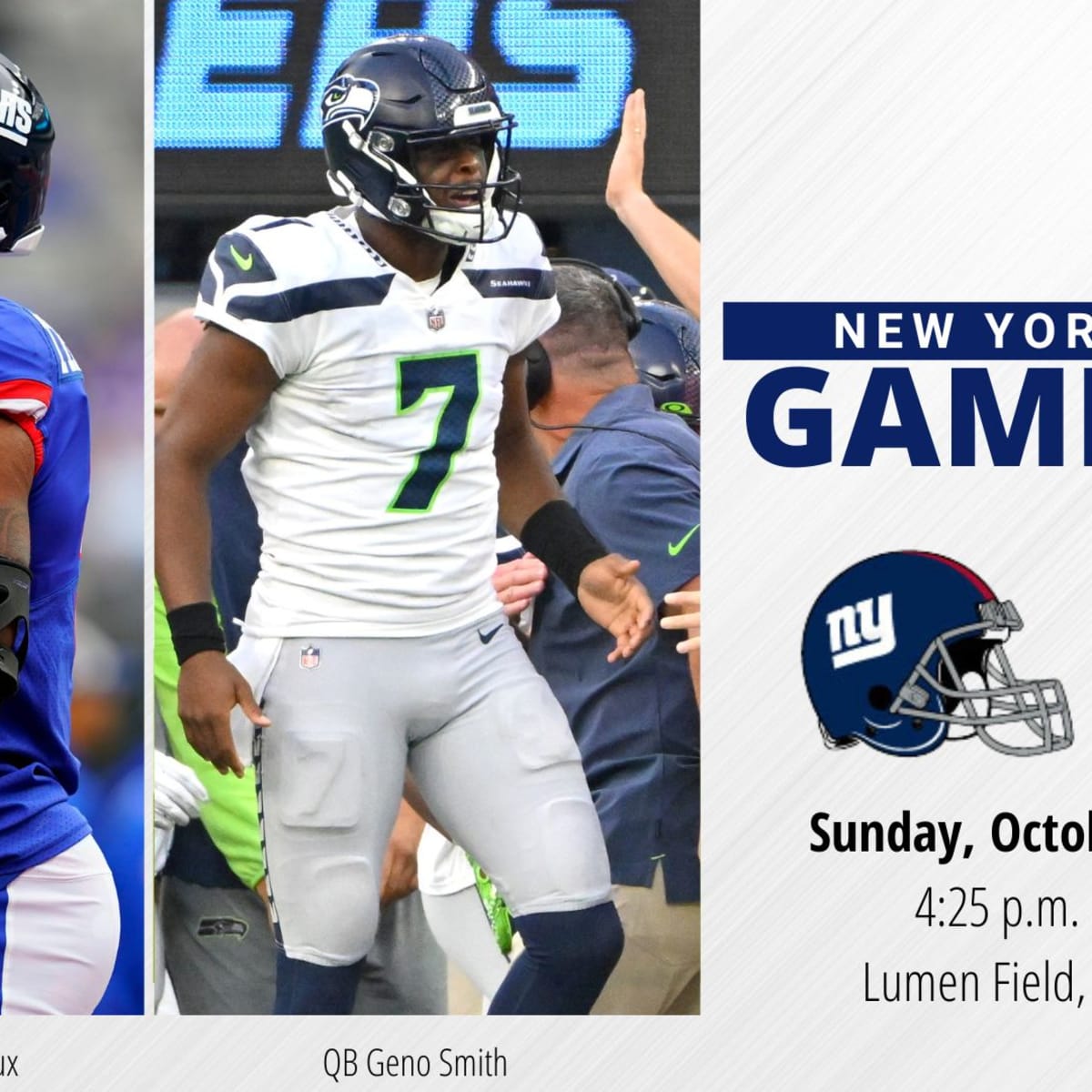 New York Giants at Seattle Seahawks: How to Watch, Odds, History and More -  Sports Illustrated New York Giants News, Analysis and More