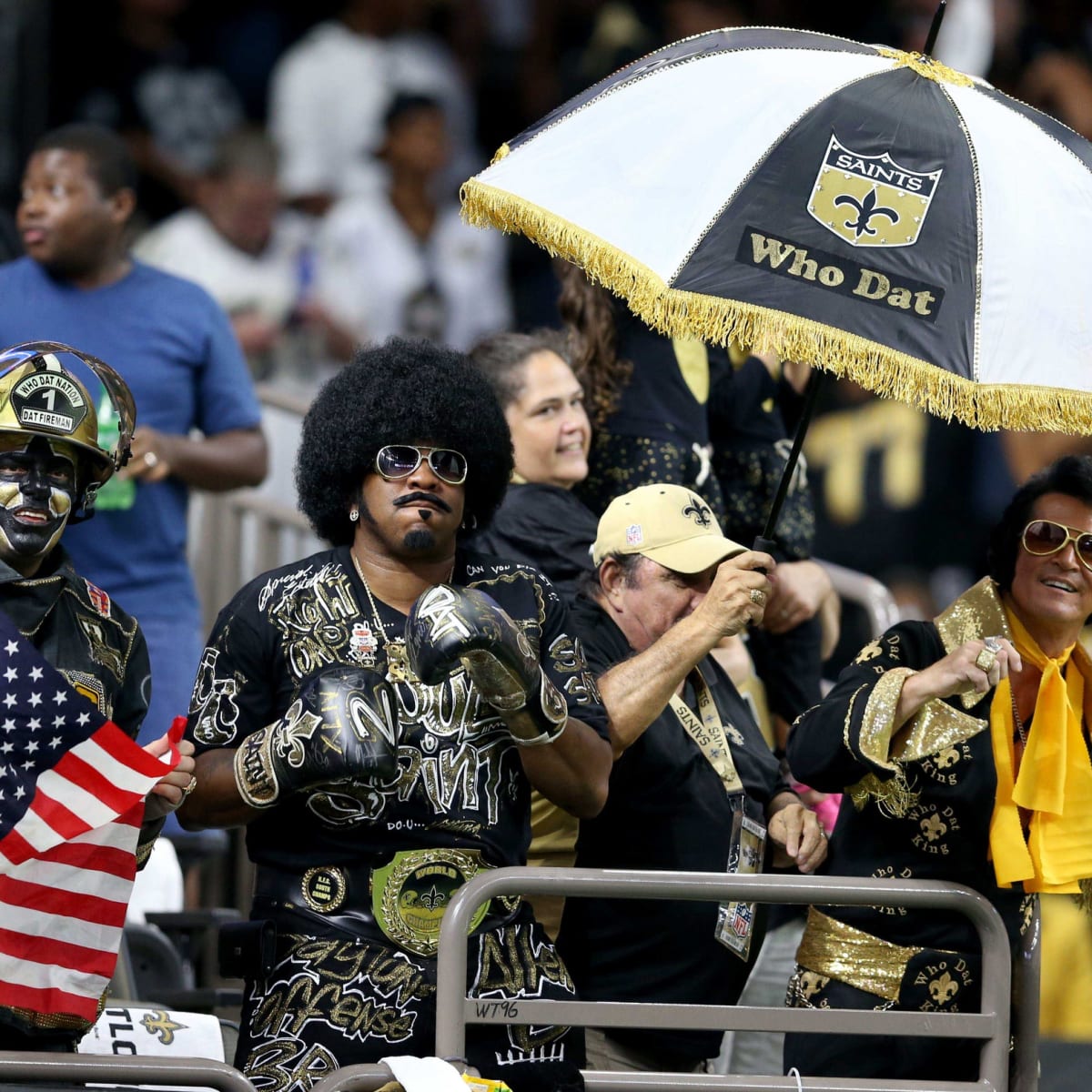 Saints fans revel in 24-0 shutout of Raiders at Caesars Superdome