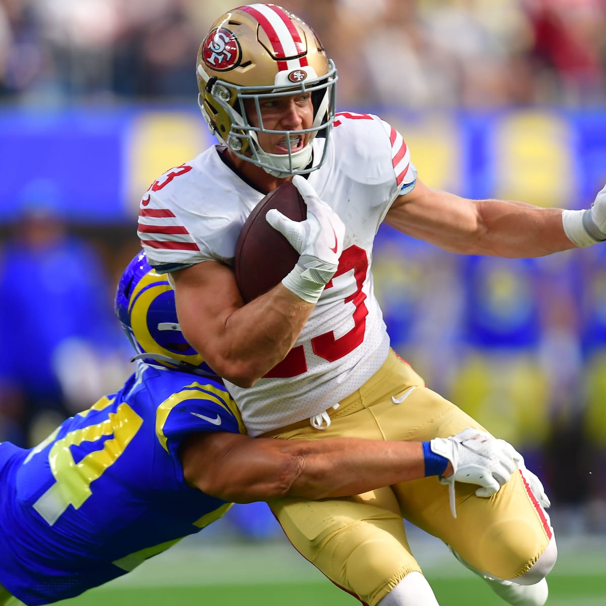 Christian McCaffrey dazzles for 49ers in 31-14 win over Rams