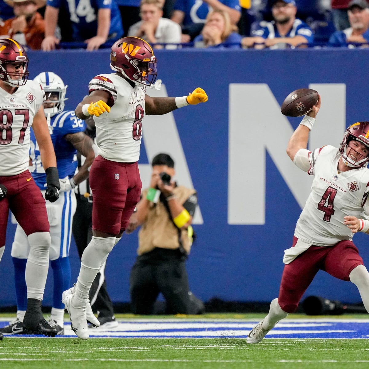 Washington Commanders Beat Indianapolis Colts on Taylor Heinicke  Game-Winning Drive - Sports Illustrated Washington Football News, Analysis  and More