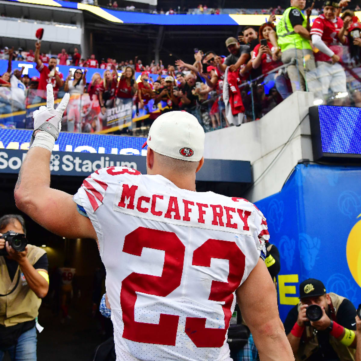 Los Angeles Rams vs. San Francisco 49ers Notebook: Christian McCaffrey  Magic, Second-Half Shutout Dooms LA in Loss - Sports Illustrated LA Rams  News, Analysis and More